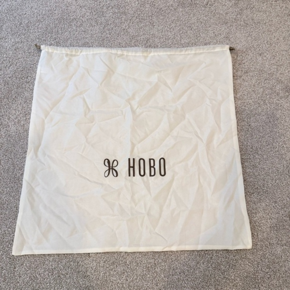 Hobo lightweight drawstring dust bag size 18.5” X 19”